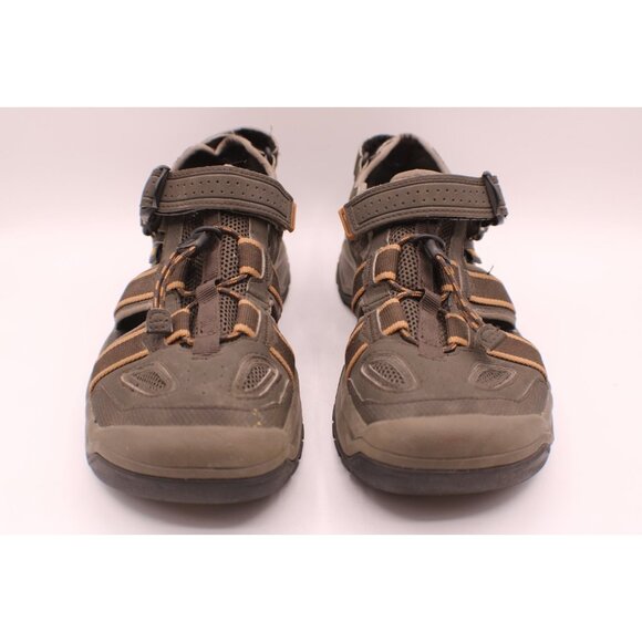 Teva Mens Omnium 2 Leather Sandals Shoes Size 8 Reg Width Outdoors Trail Hiking - Picture 2 of 10